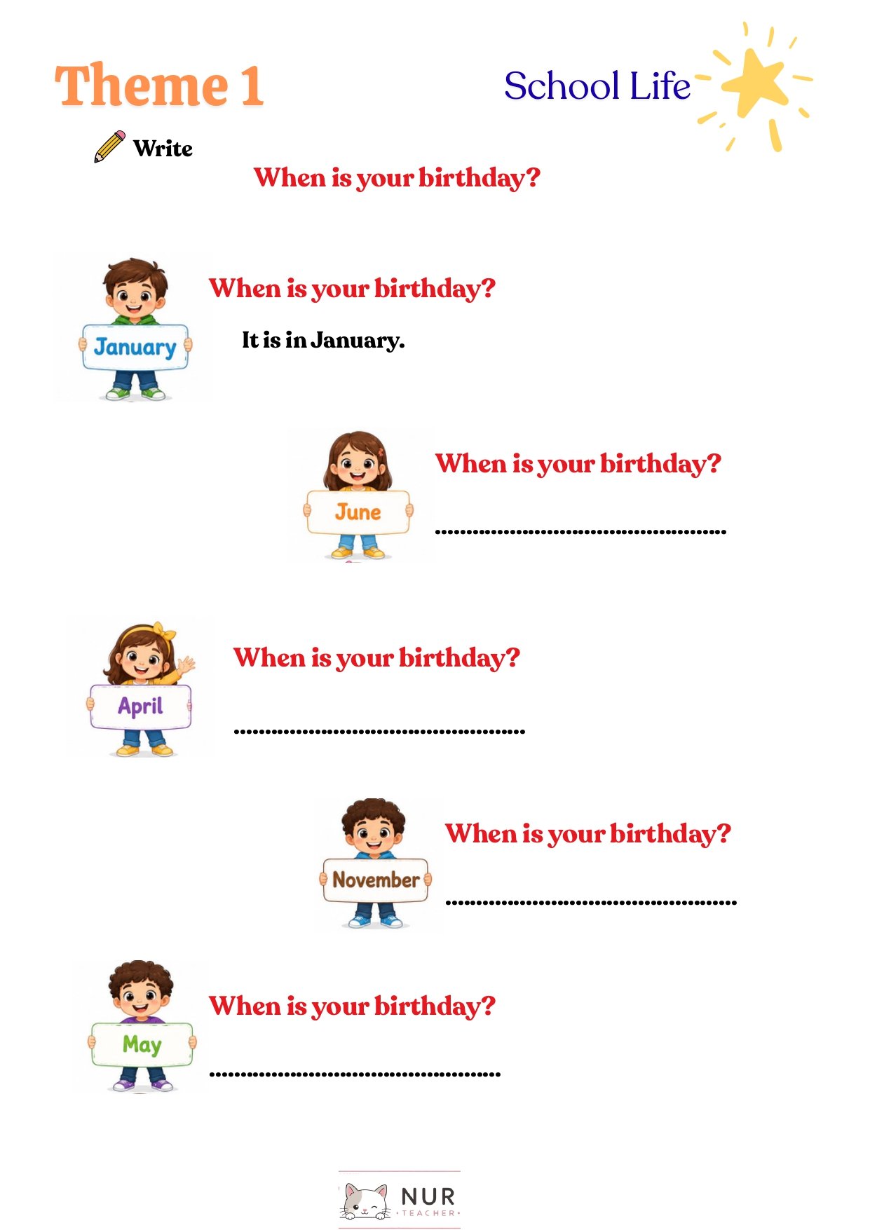 Grade 3 Theme 1 Page 5