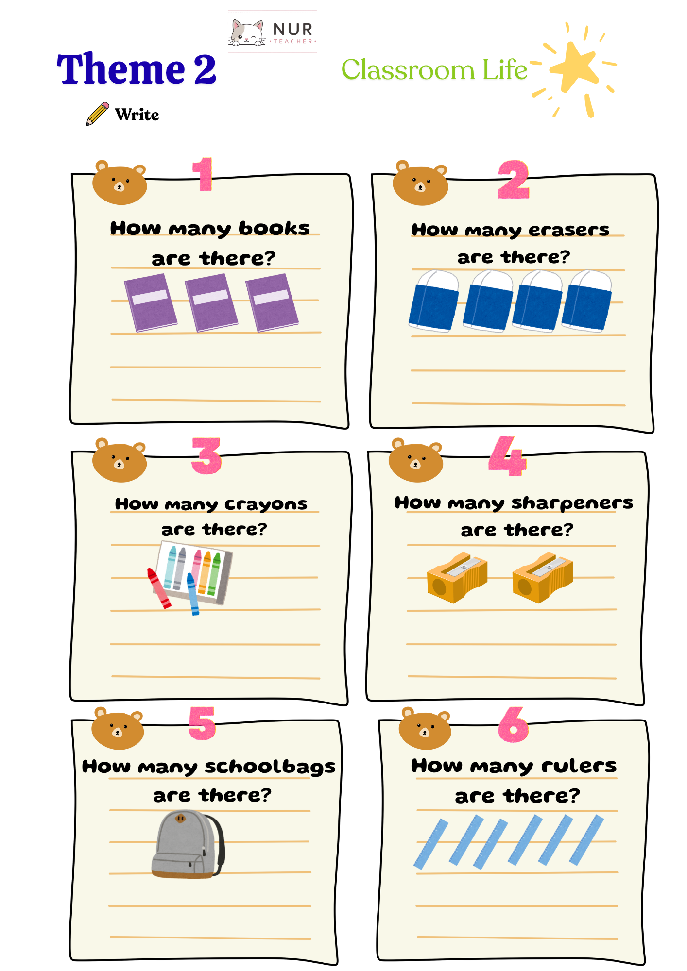 Theme 2 Worksheet Page 17