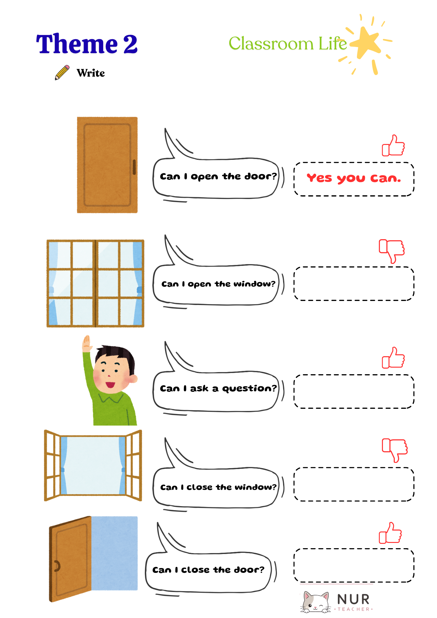 Theme 2 Worksheet Page 19
