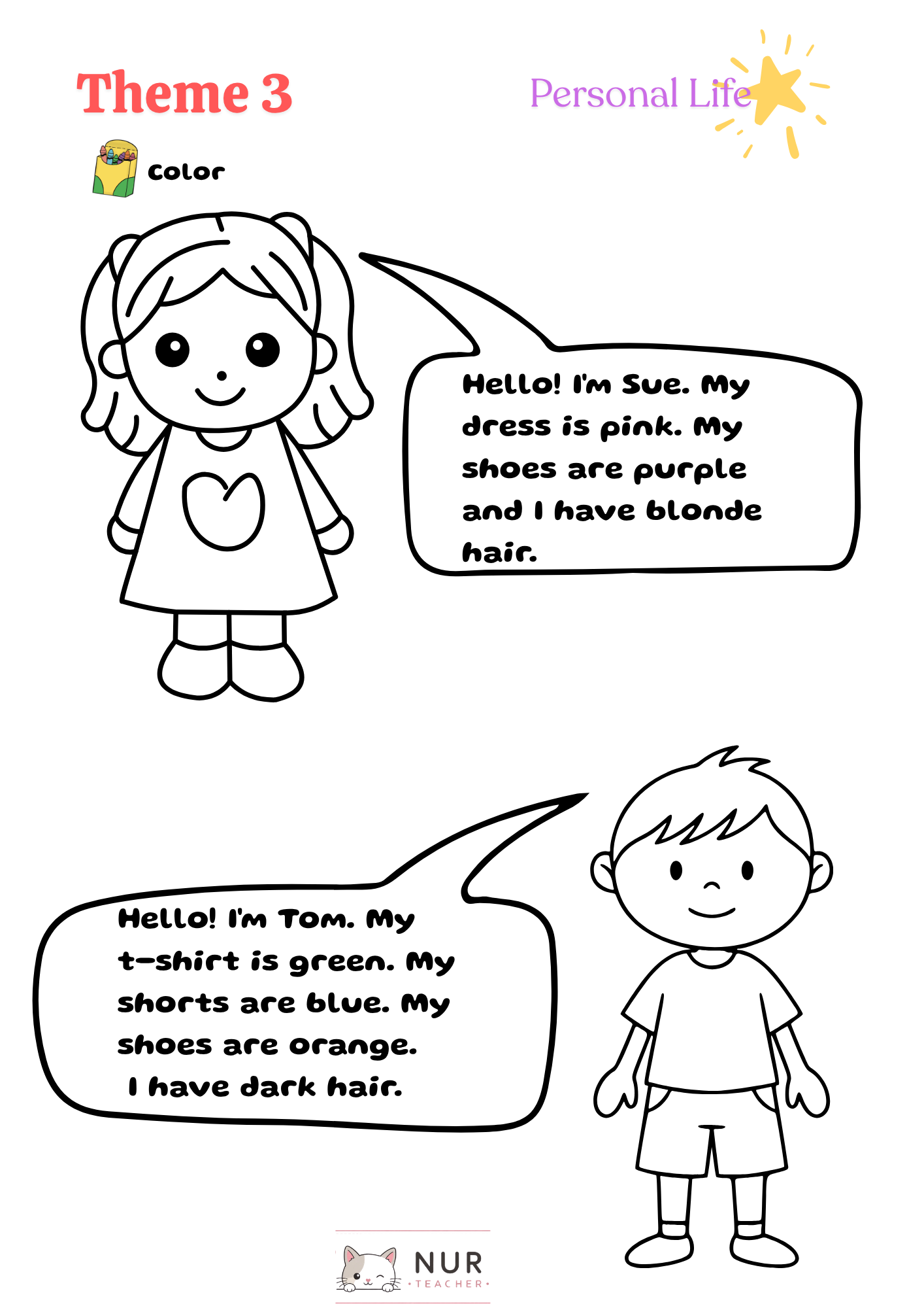 Theme 3 Worksheet Page 28