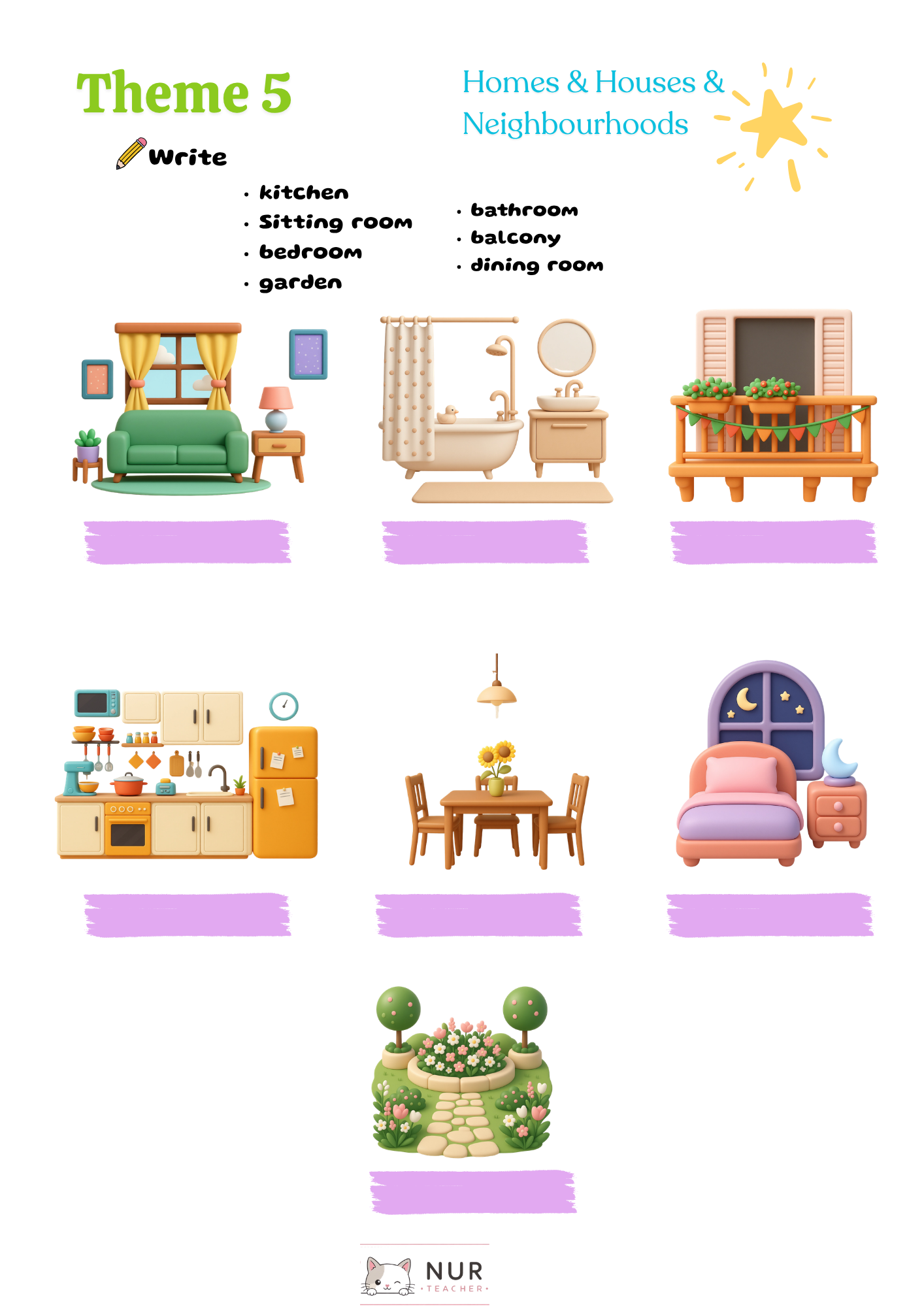 Theme 5 Worksheet Page 41