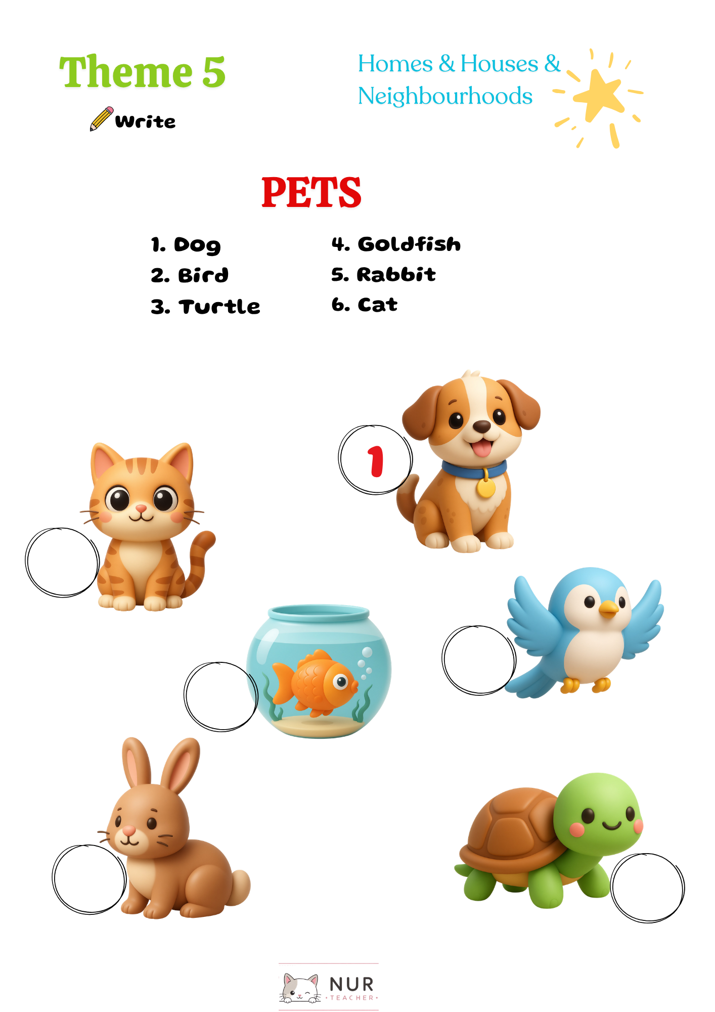 Theme 5 Worksheet Page 42