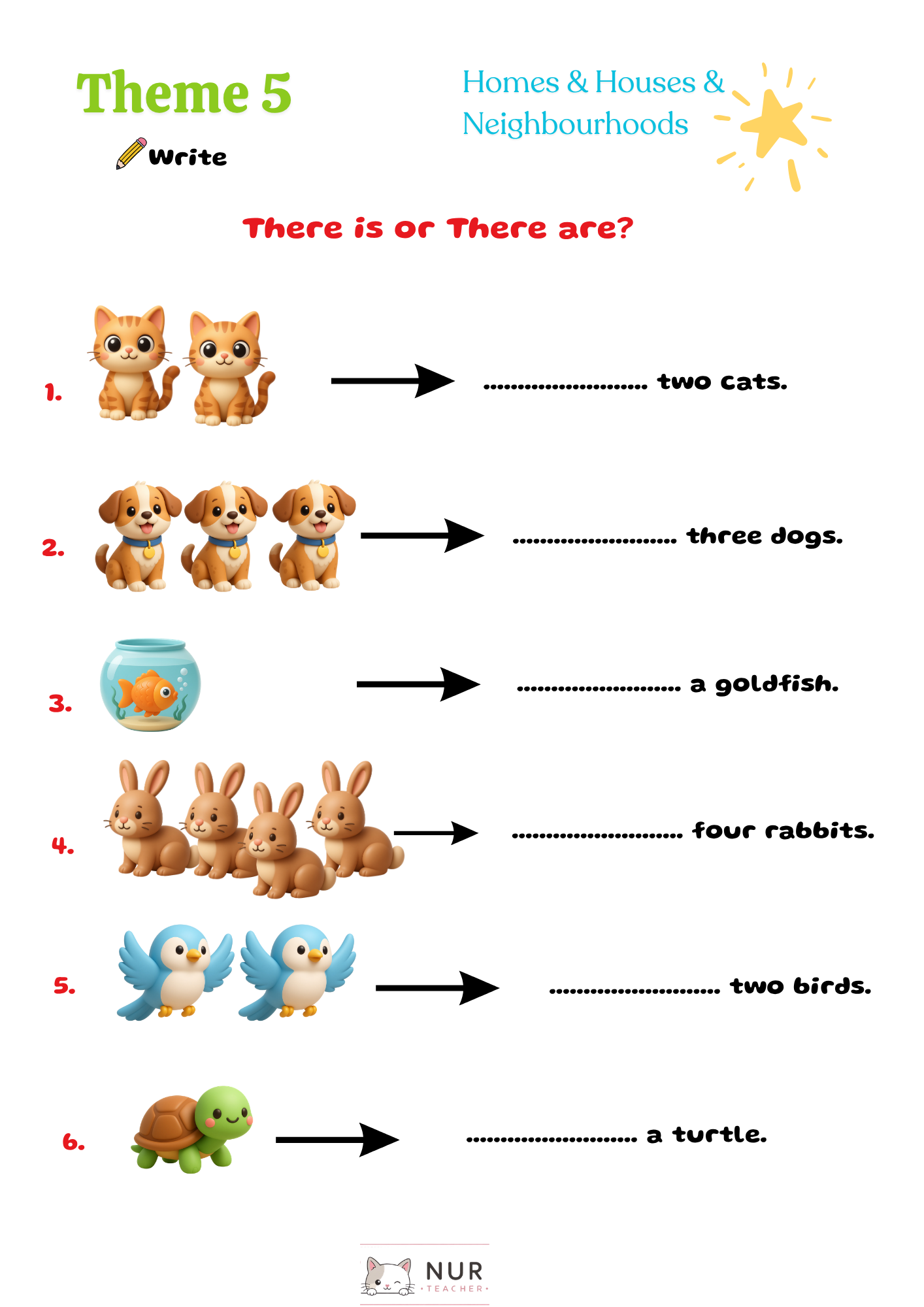 Theme 5 Worksheet Page 43