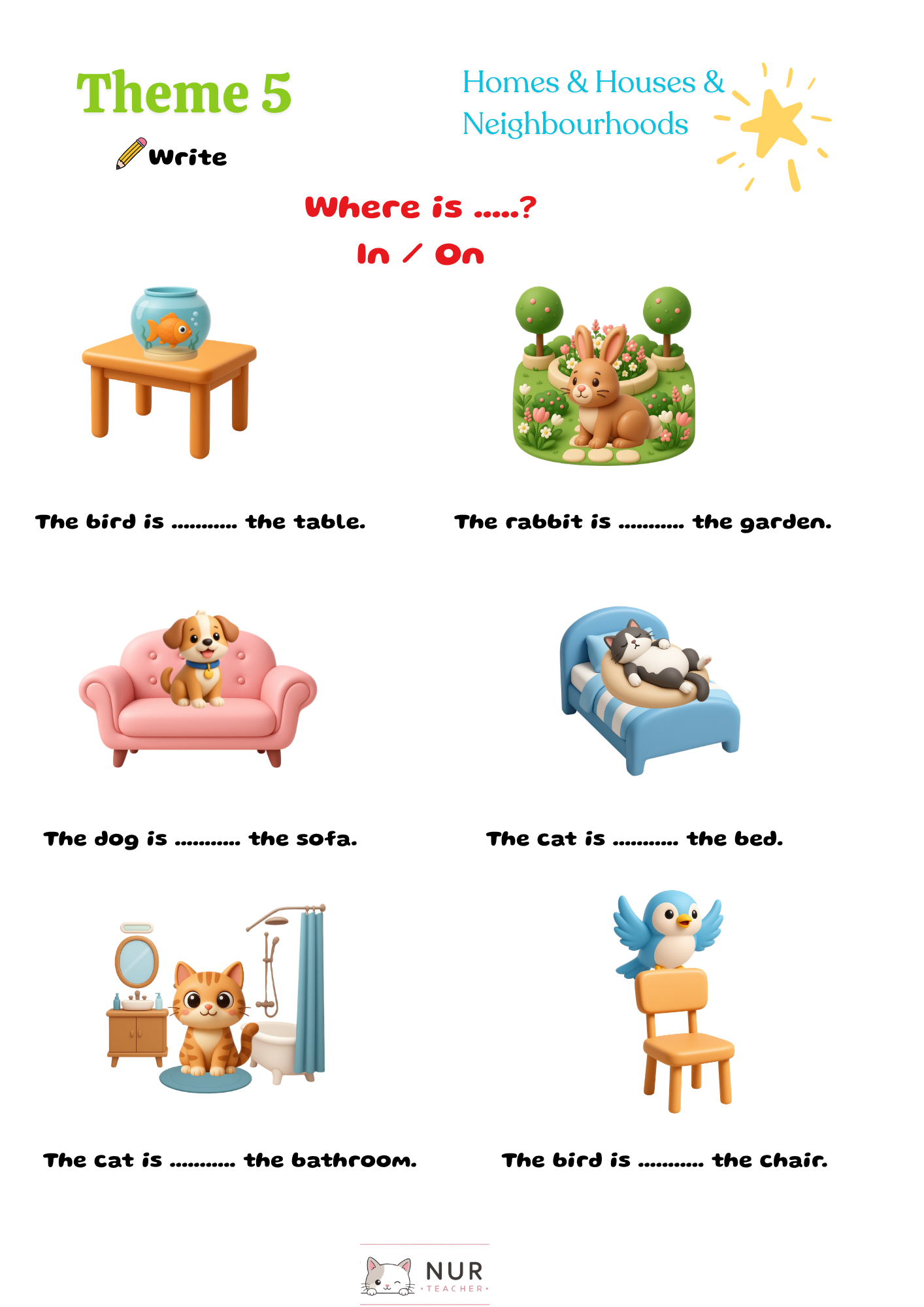 Theme 5 Worksheet Page 47
