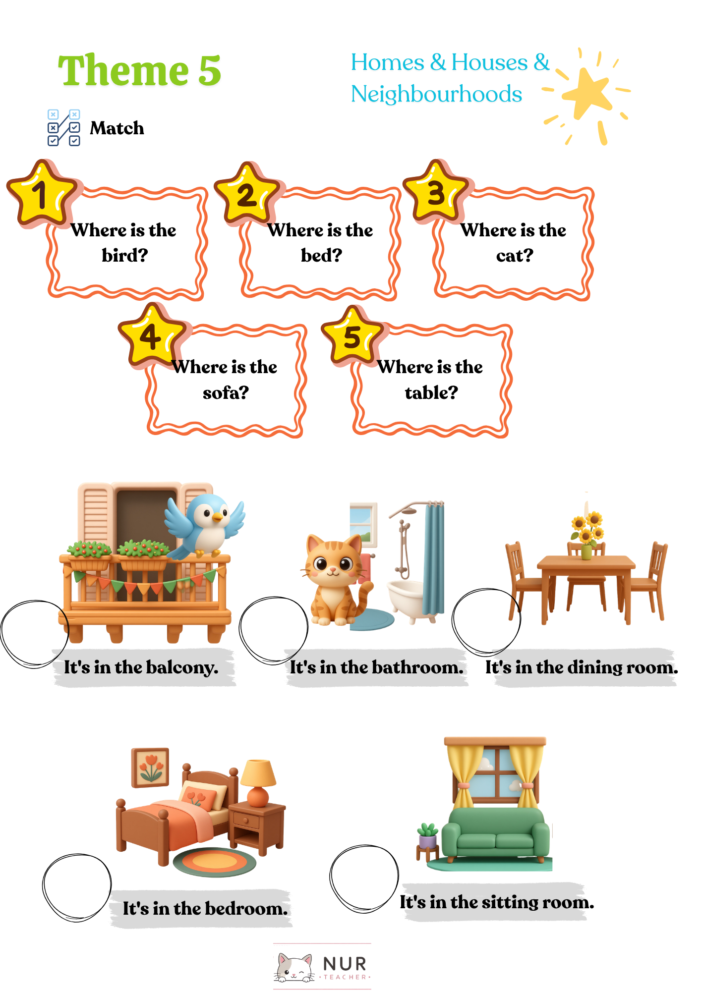 Theme 5 Worksheet Page 50
