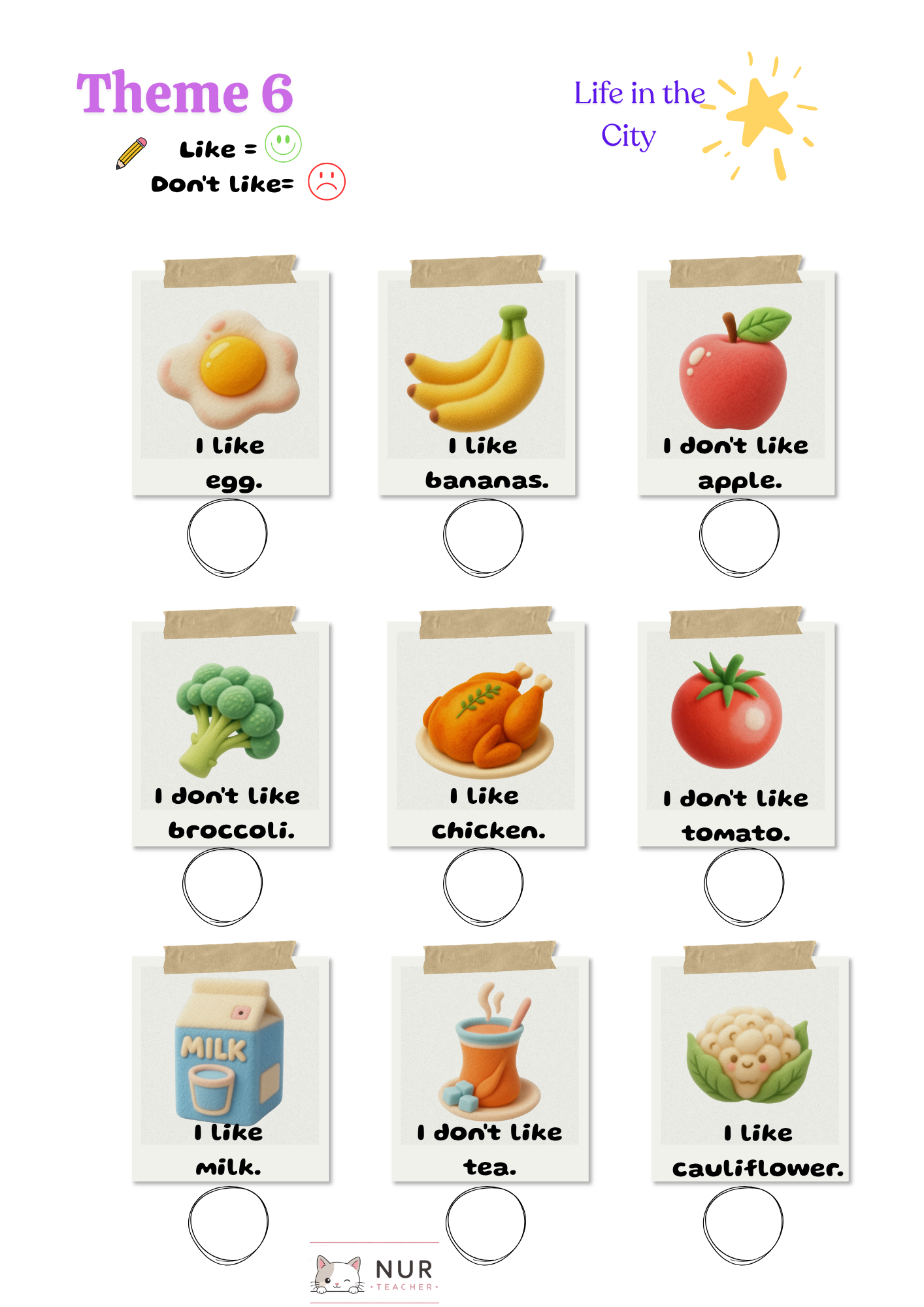 Theme 6 Worksheet Page 53